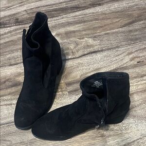Black Suede Ankle Boots